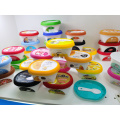 2020 Plastic Packaging Container Frozen PP Yoghurt Tub Pot Yogurt Cup with Lid Spoon